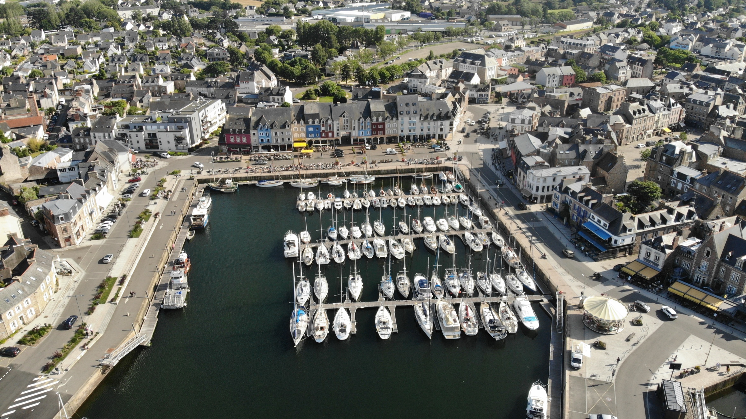 Paimpol vu du ciel
